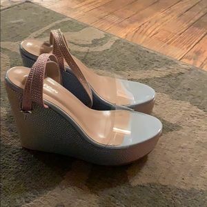 Cute rinestome heels